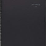 AT-A-GLANCE 2023 Weekly & Monthly Planner, QuickNotes, Quarter-Hourly Appointment Book, 8-1/4" x 11", Large, Monthly Tabs, Pocket, Black (7695005)